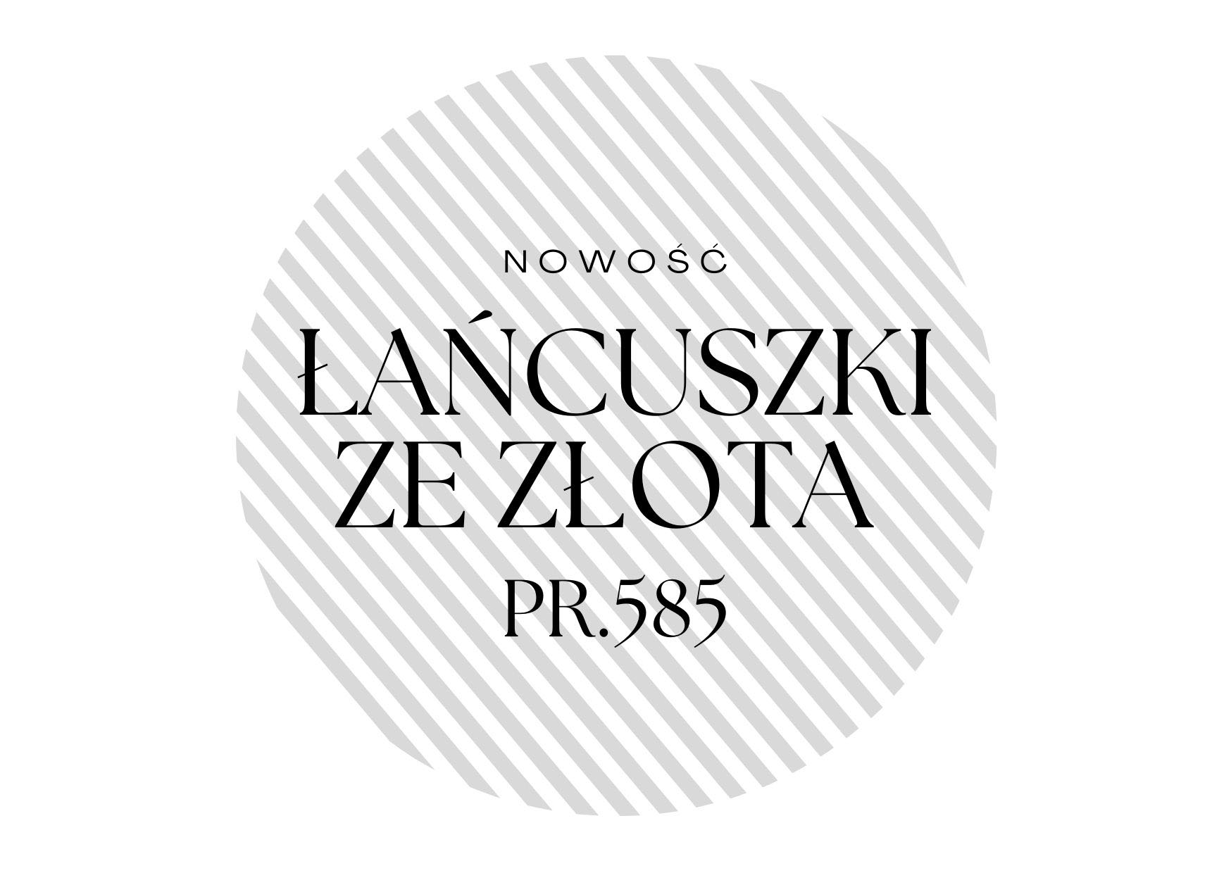 Łańcuszki ze złota