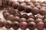 Kamienie Ruby Kwarc B 4955kp 8mm 1sznur
