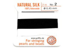 Nici jedwabne z igłą #227 0.45mm 2metry