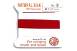 Nici jedwabne z igłą #229 0.45mm 2metry
