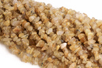 Kamienie  Kwarc Rutylowy Gold sieczka 0685kp 8-10mm 1sznur