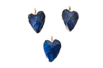Kamień Lapis Lazuli zawieszka serce 3331kp 18mm 1szt.