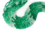 Kamienie Onyks Ombre Green 0367kp 4mm 1sznur