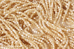 Naturalne koraliki z muszli 1406kp 3mm 1sznur