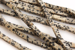 Kamienie Jaspis Dalmatyński 7945kp 13x4mm 1sznur
